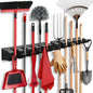 2 Pack Mop and Broom Holder Wall Mount by HOMEIT