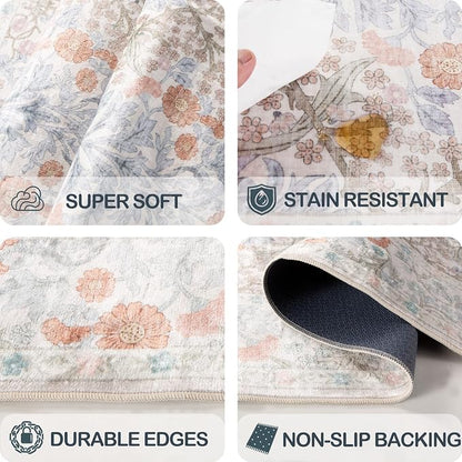 Washable 2'6" x 10' Runners for Hallways, Non Slip Long Floor Runner for Kitchen - Image 5