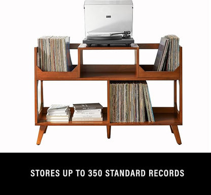 Crosley Furniture Asheville Mid-Century Modern Media Console Record Player Stand - Image 6