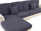 LA MEACK Couch Cushion Cover Seat Cushion Cover Stretch Armchair Cover Separate by LA+MEACK