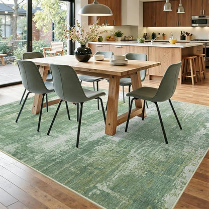 5x7 Ft Area Rugs for Living Room, Soft Non-Slip Washable Rugs Modern Abstract - Image 9