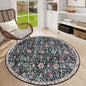 Lahome Moroccan Round Area Rugs, Washable Small Round Rug 3ft Non-Slip | by Lahome