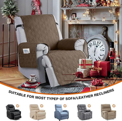 VANSOFY 100% Waterproof Recliner Chair Covers, Recliner Cover Non-Slip Dog - Image 3