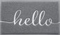 Door Mat Welcome Mat Floor Mat for Entryway, High Traffic Areas | Low Profile by BeneathYourFeet