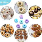 Tongjude 46 Piece Silicone Bakeware Set, Non-Stick Kitchen Oven Baking Pans, Silicone Cake Molds with Cake Pan, Chiffon Cake Pan, Donut Pan, Square Cake Pan and Loaf Pan