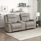 Lexicon Manual Double Reclining Loveseat, Polished Microfiber Manual Wall by Lexicon