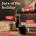 Starbucks Ground Coffee, Peppermint Mocha Flavored Coffee, 100% Arabica, Holiday 1 Bag (17 oz)