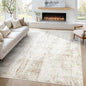 5x7 Area Rugs Washable Rug: Abstract Neutral Rugs Modern Non Slip Area Rug by MXSANYOORUG