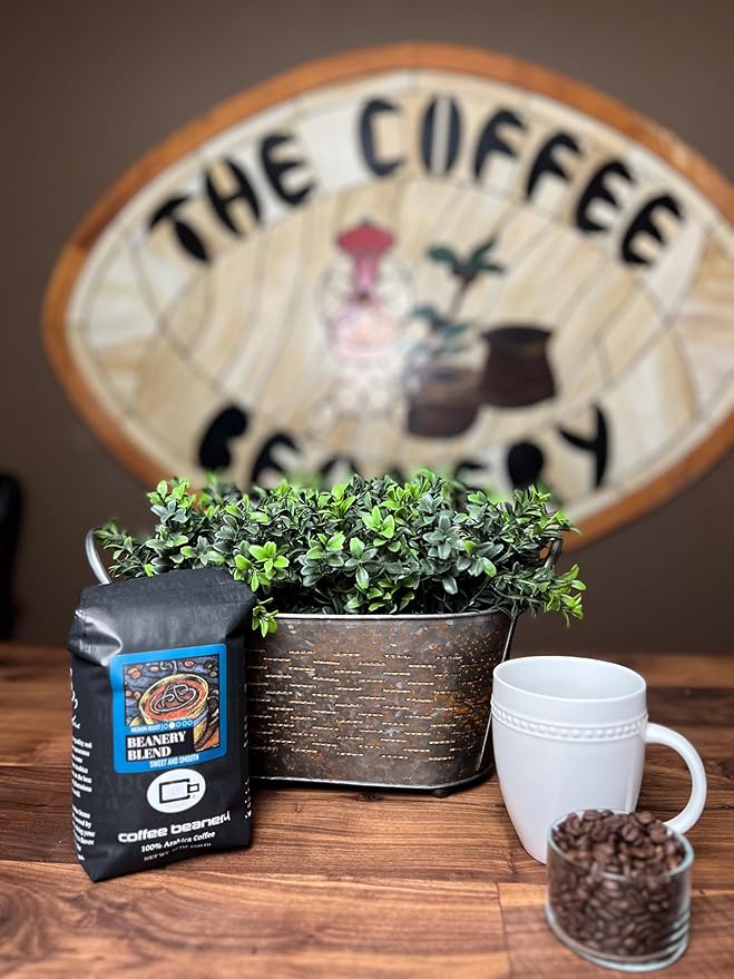 Half Caff Beanery Blend Specialty Coffee | 12oz Ground | 100% Specialty Arabica