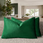 GIGIZAZA Green Pillow Covers 12x20 Decorative Pillows Pack of 2 | Lumbar Throw by GIGIZAZAFocusingonhomedecoration