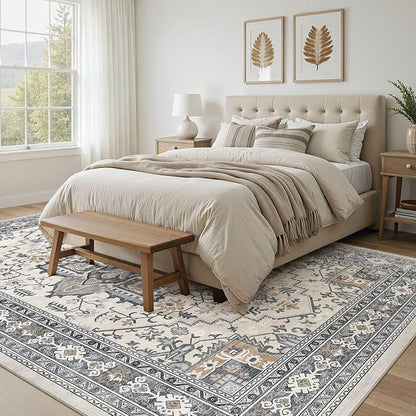 UERMEI 10x12 Area Rug Living Room Rugs - Image 3