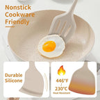 18 Pcs Cooking Utensils Set, Kitchen Utensils Set with Utensil Holder, 446°F Heat Resistant Silicone Spatula Set, Kitchen Gadgets Tools Set for Nonstick Cookware BPA FREE