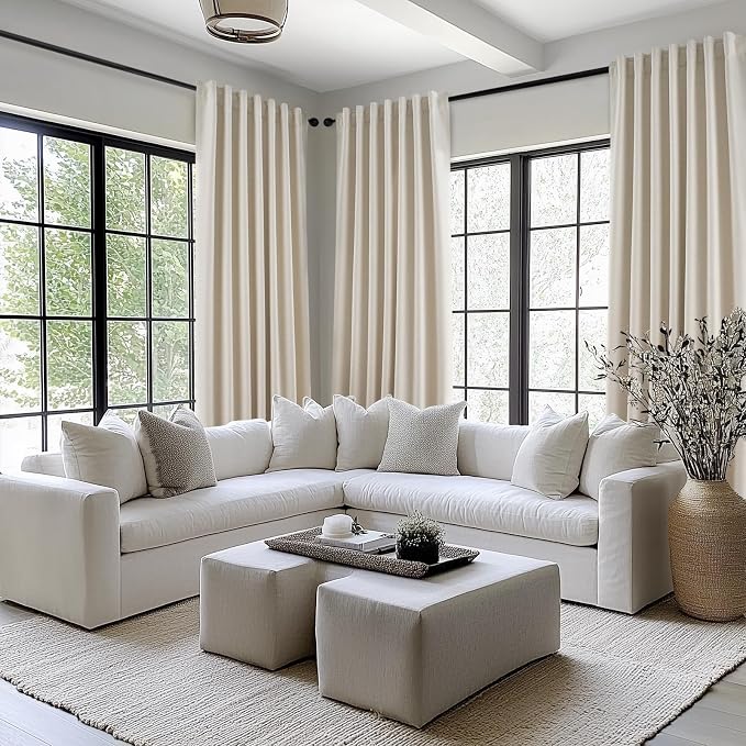 Topfinel Blackout Curtains for Bedroom 96 Inch Long - Image 2