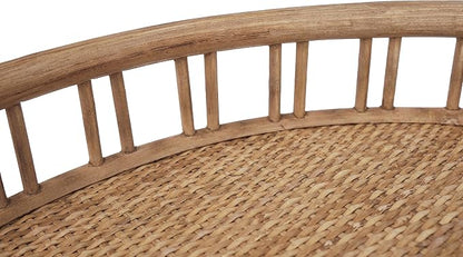 FINECASA Rattan Side Table - Image 6