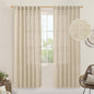 Light Filtering Linen Curtains 80 inches Long by LAMIT