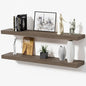 Floating Shelves for Wall, Bathroom Shelves Over Toilet, Wall Shelves & Book by Mifurn