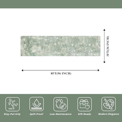 3x12 ft Non Skid Hallway Runner Rug - Image 2