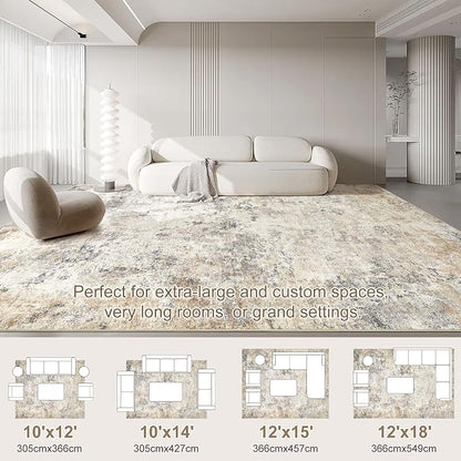 UERMEI 12x15 Area Rug Living Room Rugs - Image 4