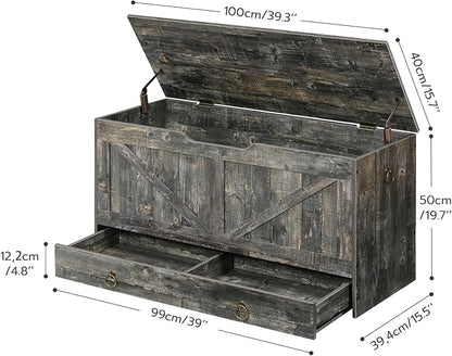 HOOBRO Storage Chest, 39.3" Toy Chest - Image 3