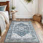 AMADA HOMEFURNISHING 3x5 Washable Area Rug, Low-Profile Entryway Rug by AMADAHOMEFURNISHING