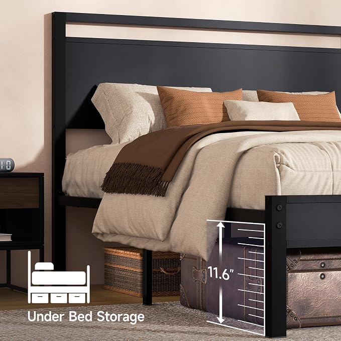 Z-hom Full Metal Bed Frame - Image 5