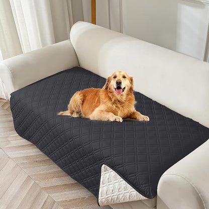 Genina Waterproof Couch Cover, Washable Anti-Slip 67 inch Sofa Covers by Genina