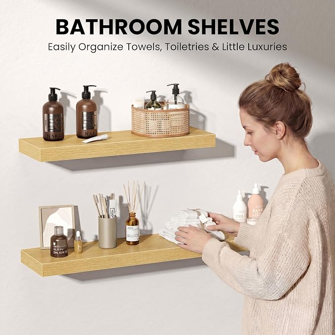 Fun Memories 67Inch Long Floating Shelves, 8 Inch Deep Shelves - Image 7