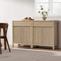 SICOTAS 58" Large Fluted Buffet Cabinet by SICOTAS