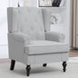 Accent Chair for Living Room, Mid Century Modern Upholstered Armchair, Wingback by choairy