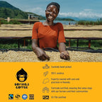 Gorilla's Coffee 100% Arabica - Medium Roast Ground Coffee, Fair Trade, Smooth, Balanced, Aromatic, Spice & Luscious Fruit Notes | Premium Rwandan Coffee | Rich, Flavorful, and Aromatic (500g/17.6oz)