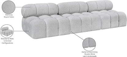 Meridian Furniture 611Grey-S102B Ames Collection Modern | Contemporary Modular - Image 9