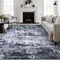 5x8 Area Rug Living Room: Modern Washable Indoor Carpet Black | by FXRHLP