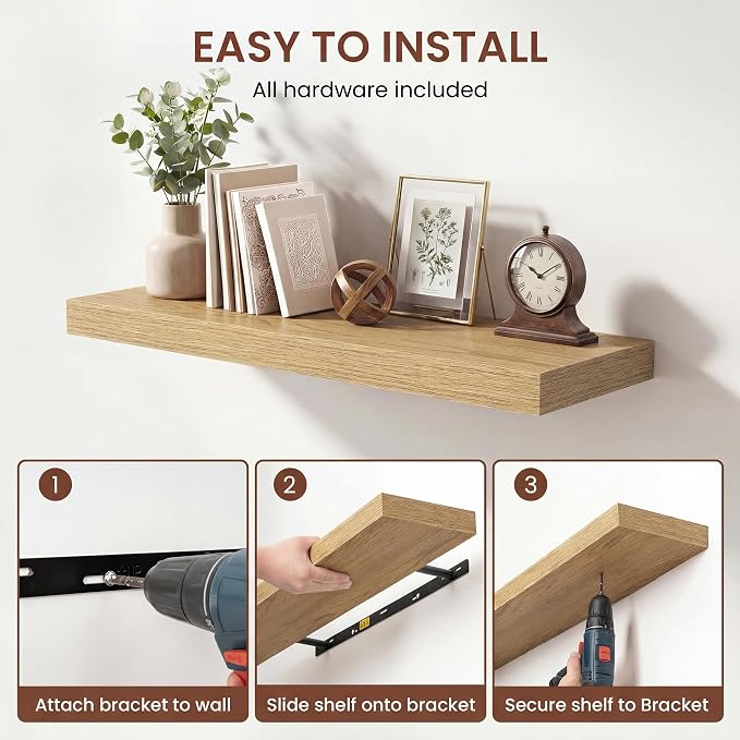 Dreamland 48 Inches Floating Shelves - Image 5
