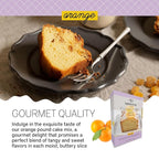 Southern Living Orange Pound Cake Mix, Gourmet, Moist, Buttery & Sweet Flavor with Easy Glaze, Perfect for 8-12 Servings, 1 Box