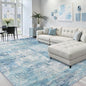 RELEANY Washable 8'x10' Abstract Area Rug by RELEANY