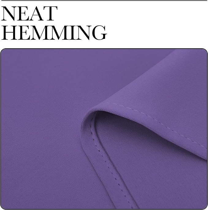 NICETOWN RV Blackout Curtains for Camper Windows, Lilac Purple, Kitchen Curtains - Image 6