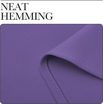 NICETOWN RV Blackout Curtains for Camper Windows, Lilac Purple, Kitchen Curtains - Image 6