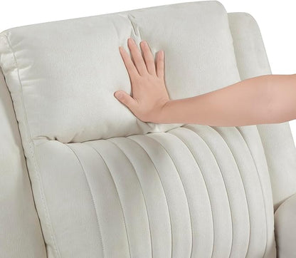 Lexicon Manual Recliner Chair, Polished Microfiber Reclining Sofa Chair - Image 16