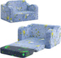 MeMoreCool Glowing Rocket Kids Chair, Glow-in-the-Dark Space Kids Couch by MeMoreCool