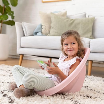 ECR4Kids Plastic Leaf Scoop Floor Rocker Seat, Classroom Furniture - Image 7