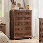 Joaxswe Farmhouse 5 Drawer Dresser by Joaxswe