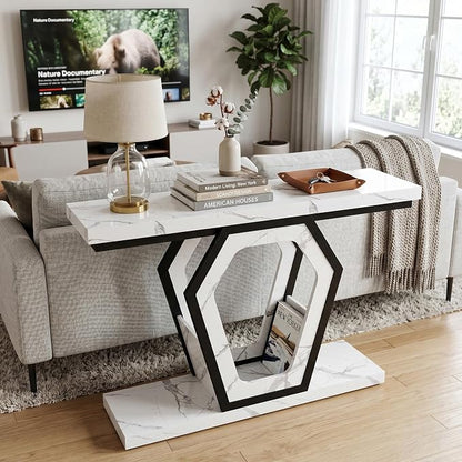 senlin Sofa Table 47.3 Inch Narrow Console Table - Image 3