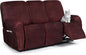 ANARACHON Leather Look Recliner Couch Cover, 8-Pieces Stretch Recliner Sofa by ANARACHON