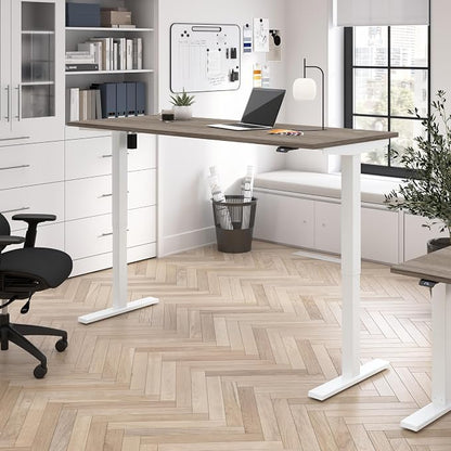 Bush Business Furniture 72-inch Electric Height Adjustable Standing Desk - Image 2