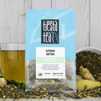 Tiesta Tea - Ginger Citrus Herbal Loose Leaf Tea, Lemon Ginger Tea with Mint and Chamomile, Caffeine-Free, Brew Hot or Iced, Makes Up to 25 Cups, Resealable Pouch, 1.2 Ounce