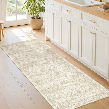 2x6 Runner Rug Non Slip, Washable Hallway Runner Rug, Nursery Room, Soft Runner - Image 3