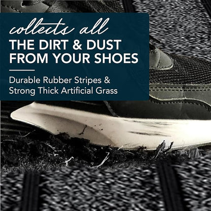 ubdyo Extra Durable Door Mat Outside Entrance | Dirt Trapping, Non-Slip Backing - Image 7