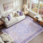RELEANY Washable Area Rug, Water Repellent, Pet Friendly, Vintage Floral Boho by RELEANY
