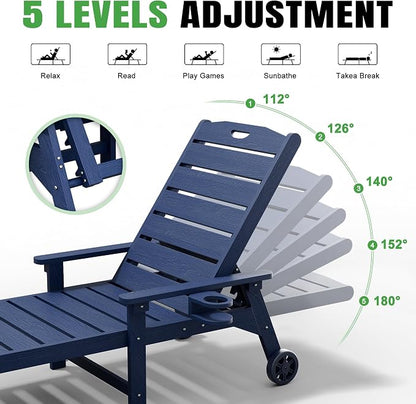Outdoor Lounge Chair Set of 4 - Image 8