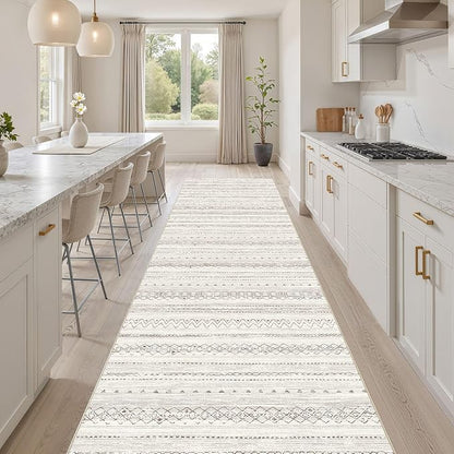 cotiled Hallway 2.6x8 Runner Rugs Washable Boho Moroccan Soft Rug | Solve - Image 7